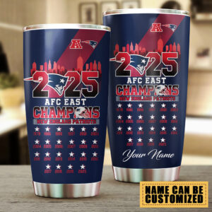 Personallized New England Patriots Tumbler Cup - TMTHU3237