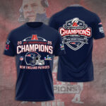New England Patriots 2025 AFC Champions 3D Apparel – TANTN20618