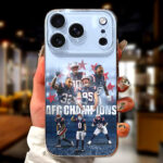 New England Patriots 2025 AFC Champions Phone Case – TANTN20627
