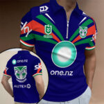 New Zealand Warriors 2026 Zip Polo Shirt – TANTN20670