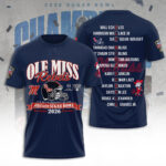 Ole Miss Rebels Football 3D Apparel – TANTN19927