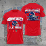 Ole Miss Rebels Football 3D Apparel – TANTN19892