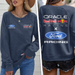 Red Bull Racing x Ford Round Neck Raglan Sleeve Sweatshirt – TANTN20327