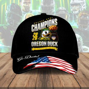 Oregon Ducks Football 2026 Orange Bowl Champions Classic Cap - HOATT15486