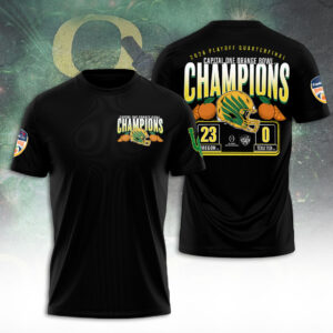 Oregon Ducks Football 3D Apparel - TANTN19876