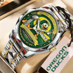 Oregon Ducks Football Orange Bowl Champions Alloy Luxury Quartz Watch – MAITM14354