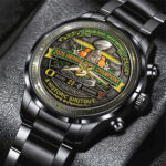 Oregon Ducks Football Orange Bowl Champions Black Stainless Steel Watch – MAITM14355