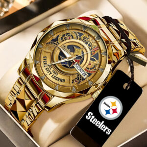 Pittsburgh Steelers Alloy Luxury Quartz Watch - TANTN20785