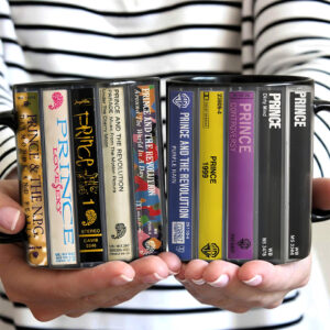 Prince Albums Cassette Retro Collection Ceramic Mug - TANTN20067