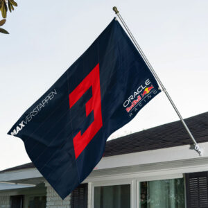 Red Bull Racing x Max Verstappen 3D Double-side House Flag - TANTN19903