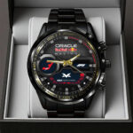 Red Bull Racing x Max Verstappen Black Stainless Steel Watch – TANTN19945