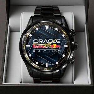 Red Bull Racing x Max Verstappen Black Stainless Steel Watch - TANTN20094