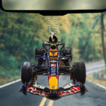 Red Bull Racing x Max Verstappen Custom shape 2-sided Acrylic Car Ornament – TANTN20329