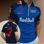 Red Bull Racing x Max Verstappen Zip Polo Shirt – TANTN20805