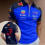 Red Bull Racing x Max Verstappen Zip Polo Shirt – HOATT15715