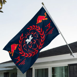 Red Bull Racing x Max Verstappen 3D Double-side House Flag - TMTHU3466