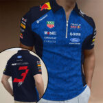 Red Bull Racing x Max Verstappen 2026 Zip Polo Shirt – TANTN20347