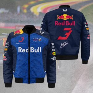 Red Bull Racing x Max Verstappen 2026 3D Bomber Jacket - HOATT15943