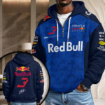 Red Bull Racing x Max Verstappen 3D Unisex Waffle Hoodie – HOATT16016