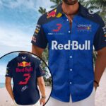 Red Bull Racing x Max Verstappen Short Sleeve Button-Down Shirt – HOATT15886