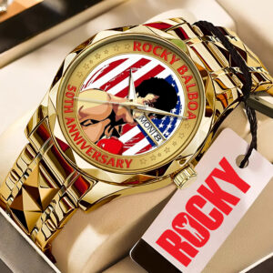 Rocky Balboa 50th Anniversary Alloy Luxury Quartz Watch - TMTHU3120