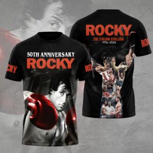 Rocky 50th Anniversary 3D Apparel - HOATT15652