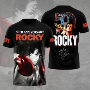 Rocky 50th Anniversary 3D Apparel - HOATT15653