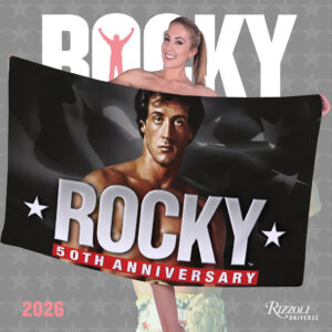 Rocky 50th Anniversary Rectangle Beach Towel - TMTHU3210