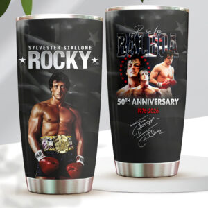 Rocky 50th Anniversary Tumbler Cup - HOATT15720