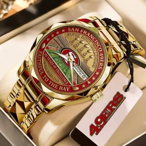 San Francisco 49ers 80 Years Alloy Luxury Quartz Watch - MAITM14361