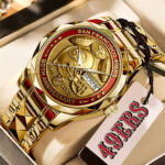 San Francisco 49ers 80th Anniversary Alloy Luxury Quartz Watch – HOATT16011