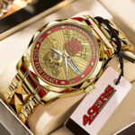 San Francisco 49ers 80th Anniversary Alloy Luxury Quartz Watch – MAITM14594