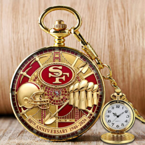 San Francisco 49ers 80th Anniversary Pocket Watch - MAITM14541