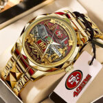 San Francisco 49ers 80th Anniversary Alloy Luxury Quartz Watch – TMTHU3271