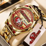 San Francisco 49ers 80th Anniversary  Alloy Luxury Quartz Watch – TMTHU3103