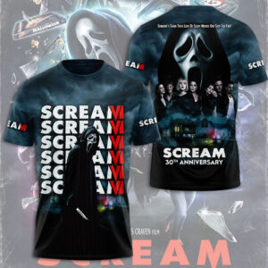 Scream 30th Anniversary 3D Apparel - TMTHU3690