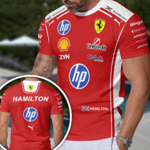 Scuderia Ferrari x Lewis Hamilton 2026 3D Apparel - HOATT15772