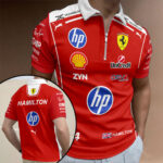 Scuderia Ferrari x Lewis Hamilton 2026 Zip Polo Shirt – HOATT15773