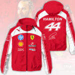 Scuderia Ferrari x Lewis Hamilton 3D Windbreaker Jacket – HOATT16021