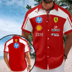 Scuderia Ferrari 2026 Short Sleeve Button-Down Shirt – TANTN20397