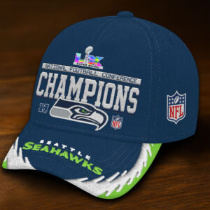 Seattle Seahawks 2025 NFC Champions Classic Cap – HOATT15902