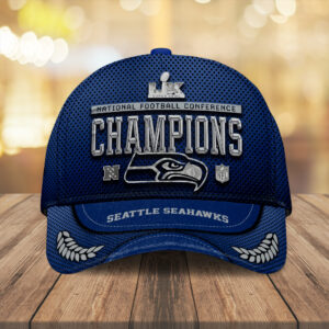Seattle Seahawks 2025 NFC Champions Classic Cap - MAITM14680