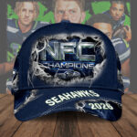 Seattle Seahawks 2025 NFC Champions Classic Cap – TMTHU3699