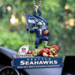 Toronto Blue Jays 50th Anniversary Custom shape 2-sided Acrylic Car Ornament – HOATT15842