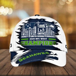 Seattle Seahawks 2025 NFC West Champions Classic Cap - MAITM14367