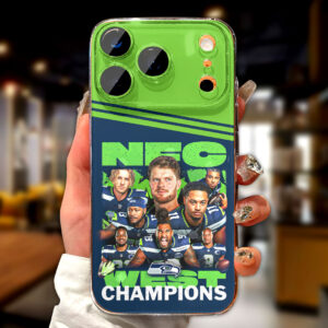 Seattle Seahawks 2025 NFC West Champions Phone Case – HOATT15758