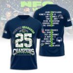 Seattle Seahawks 2025 NFC West Champions 3D Apparel – HOATT15744