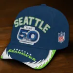 Seattle Seahawks 50th Anniversary Classic Cap – HOATT15713