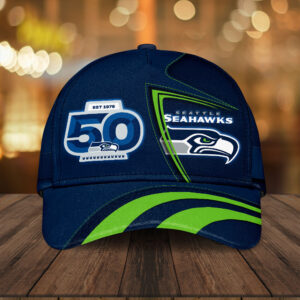 Seattle Seahawks 50th Anniversary Classic Cap – HOATT15735