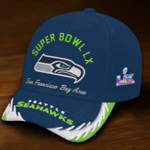 Seattle Seahawks Super Bowl LX Classic Cap - HOATT16008